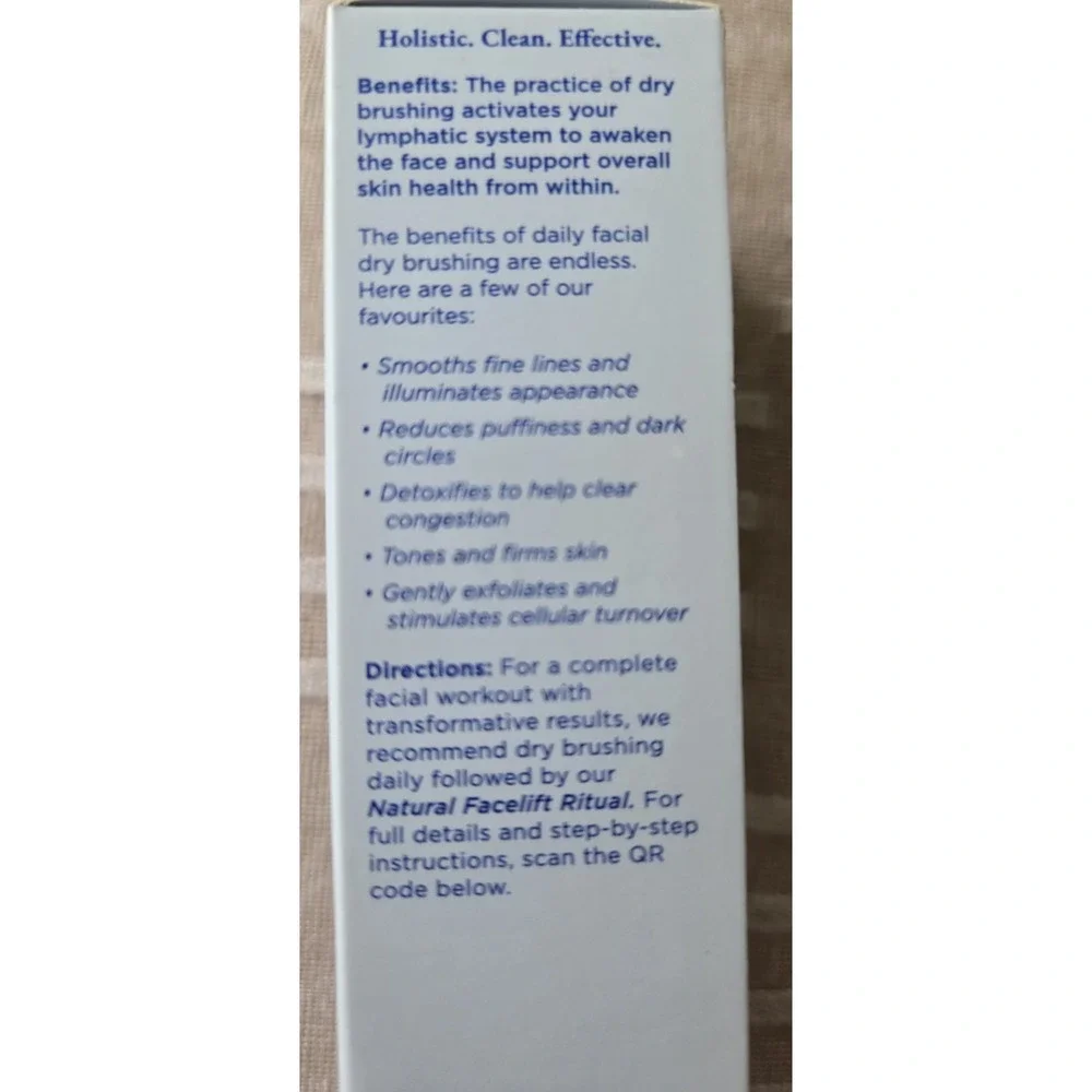 Province Apothecary Ultra Soft‎ Facial Dry Brush for All Skin Types Vegan